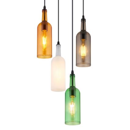 Globo - Candelabro suspenso 4xE27/8W/230V