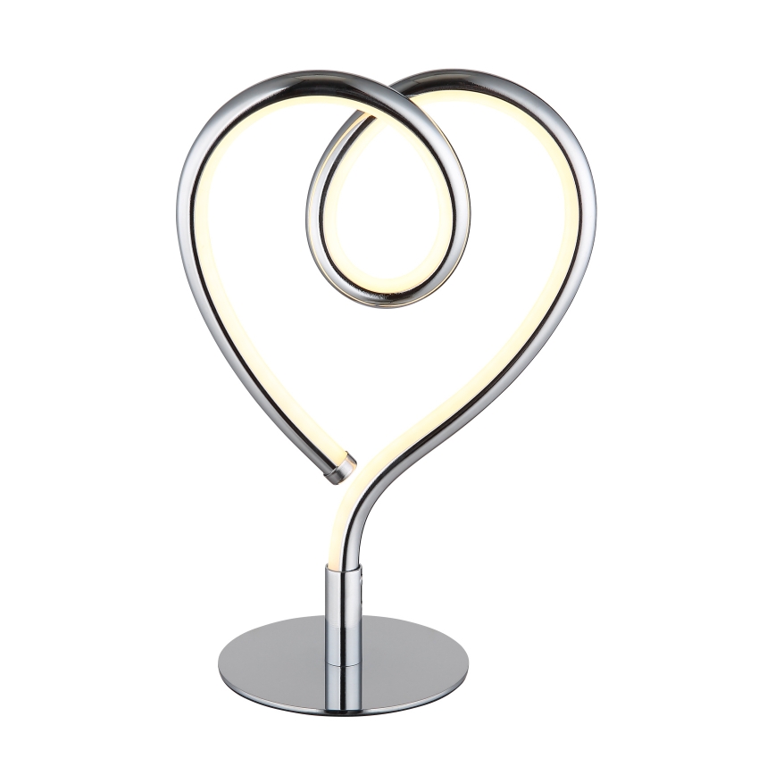 Globo - Candeeiro de mesa LED LED/6W/230V cromado brilhante