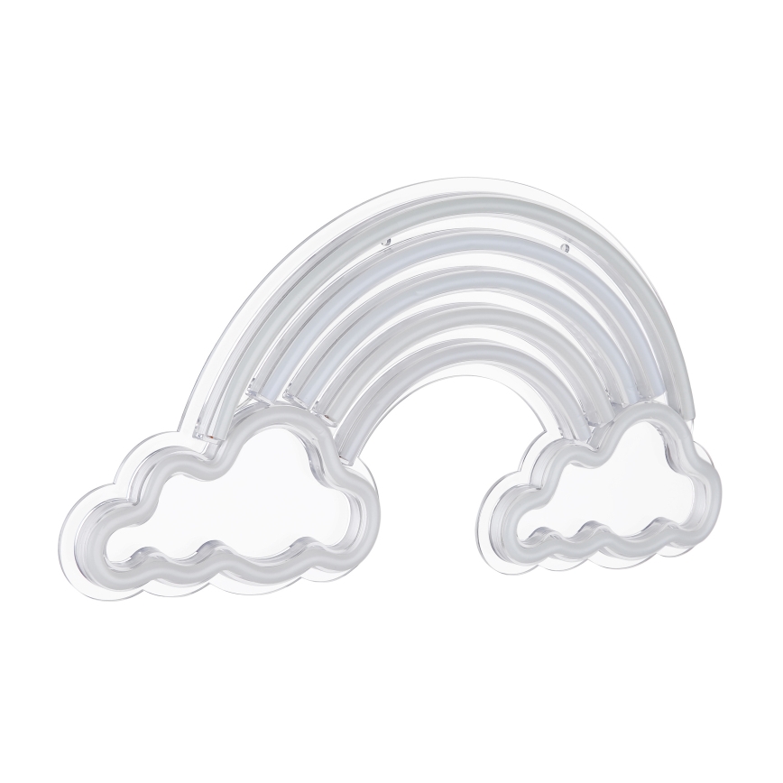 Globo - Decoração de parede LED Neon LED/3W/USB arco-íris