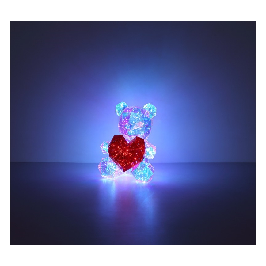 Globo - Decoração de mesa LED LED/6W/5V USB urso