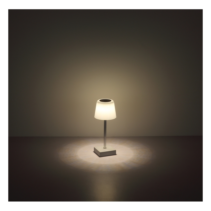 Globo - Lâmpada de mesa tátil LED regulável LED/2W/5V 3000/4500/6500K 800 mAh preta