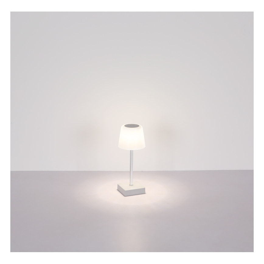 Globo - Lâmpada de mesa tátil LED regulável LED/2W/5V 3000/4500/6500K 800 mAh preta