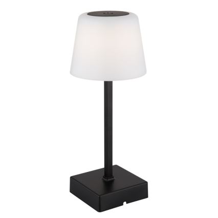Globo - Lâmpada de mesa tátil LED regulável LED/2W/5V 3000/4500/6500K 800 mAh preta