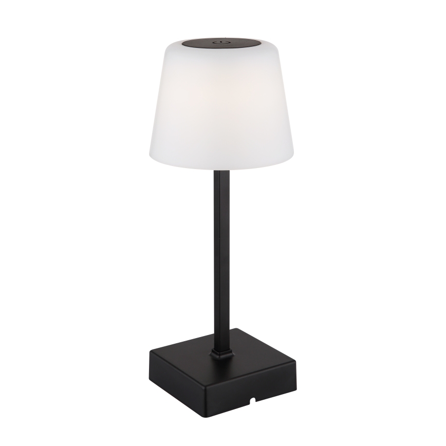 Globo - Lâmpada de mesa tátil LED regulável LED/2W/5V 3000/4500/6500K 800 mAh preta