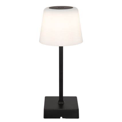 Globo - Lâmpada de mesa tátil LED regulável LED/2W/5V 3000/4500/6500K 800 mAh preta