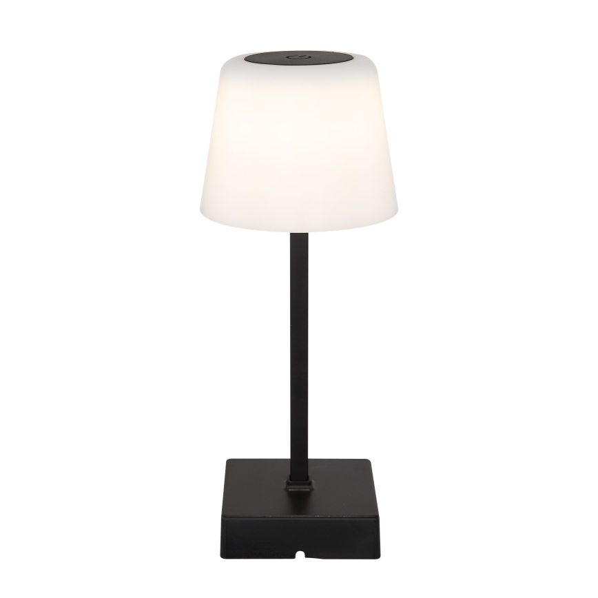 Globo - Lâmpada de mesa tátil LED regulável LED/2W/5V 3000/4500/6500K 800 mAh preta