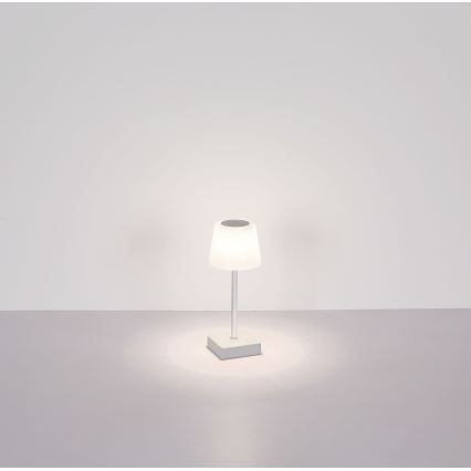 Globo - Lâmpada de mesa LED tátil dimmerizável LED/2W/5V 3000/4500/6500K 800 mAh branca