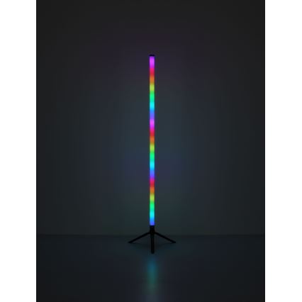 Globo - Lâmpada de pé LED RGB regulável LED/7W/5V + controlo remoto