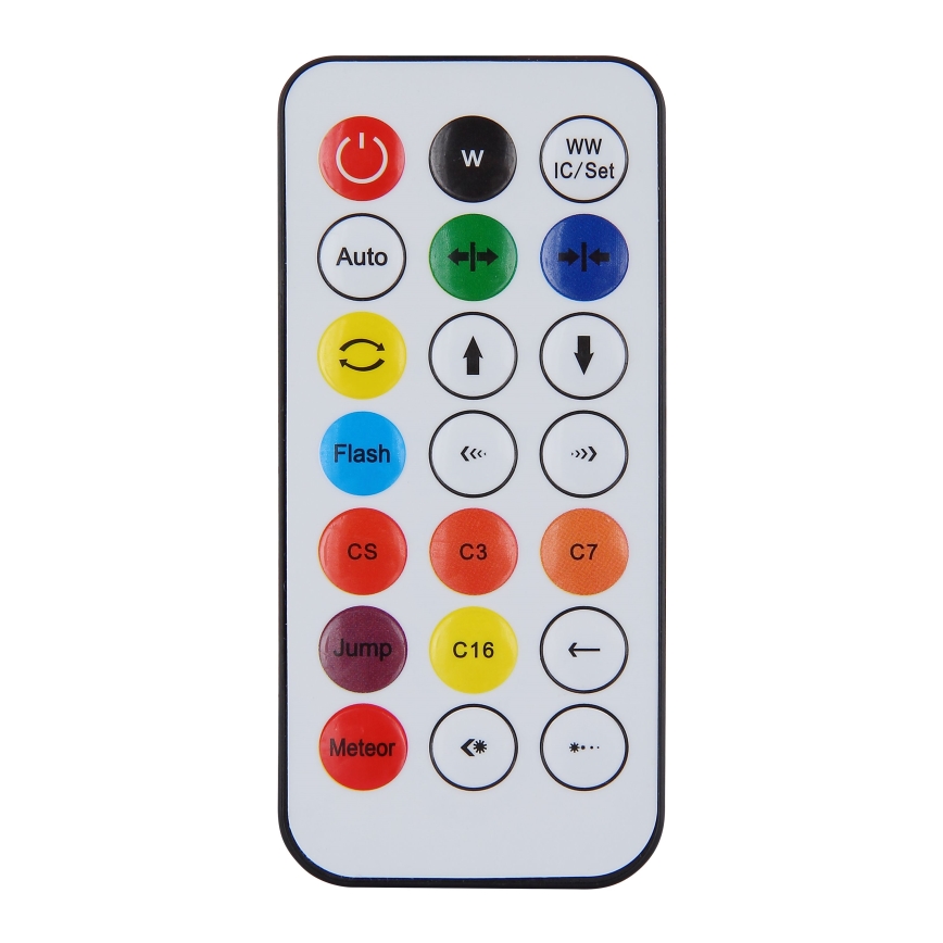 Globo - Lâmpada de pé LED RGB regulável LED/7W/5V + controlo remoto