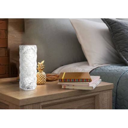 Globo - Lâmpada de mesa tátil LED regulável LED/1W/5V 2700/4000/6500K 800 mAh