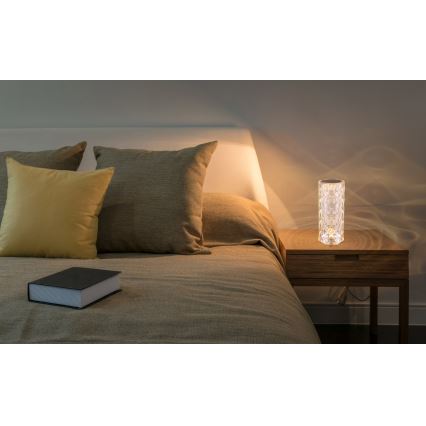 Globo - Lâmpada de mesa tátil LED regulável LED/1W/5V 2700/4000/6500K 800 mAh