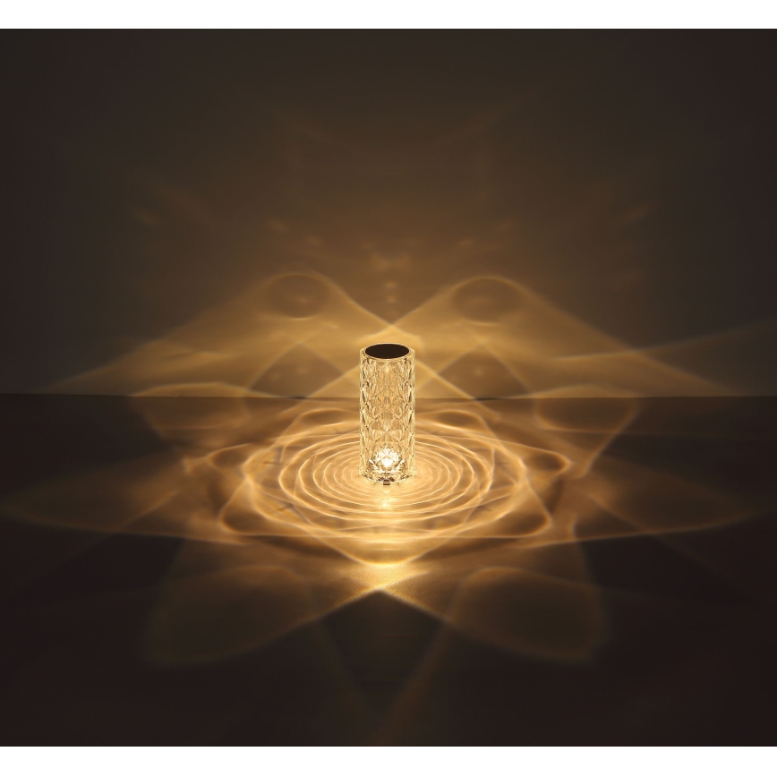 Globo - Lâmpada de mesa tátil LED regulável LED/1W/5V 2700/4000/6500K 800 mAh