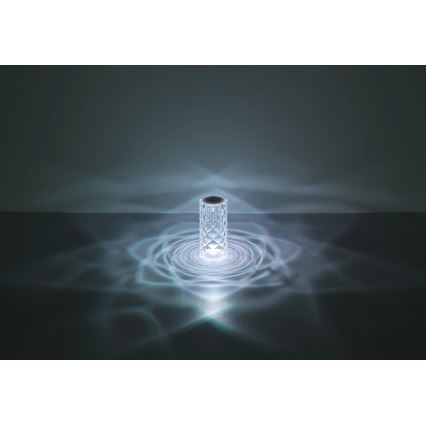 Globo - Lâmpada de mesa recarregável LED RGB com toque LED/0,6W/3,7V 500mAh