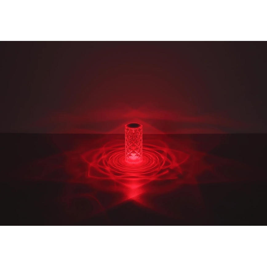 Globo - Lâmpada de mesa recarregável LED RGB com toque LED/0,6W/3,7V 500mAh