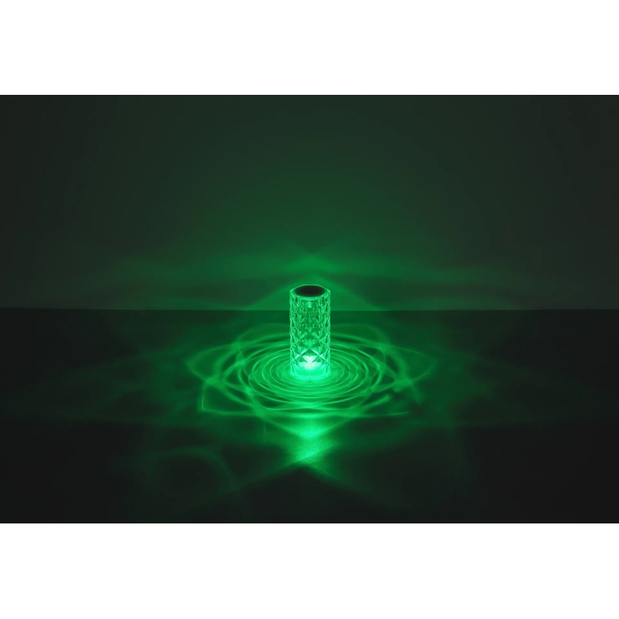 Globo - Lâmpada de mesa recarregável LED RGB com toque LED/0,6W/3,7V 500mAh