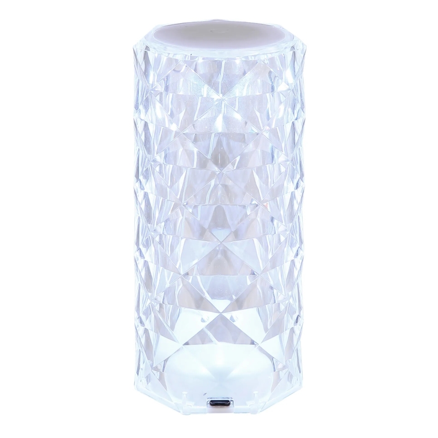 Globo - Lâmpada de mesa recarregável LED RGB com toque LED/0,6W/3,7V 500mAh