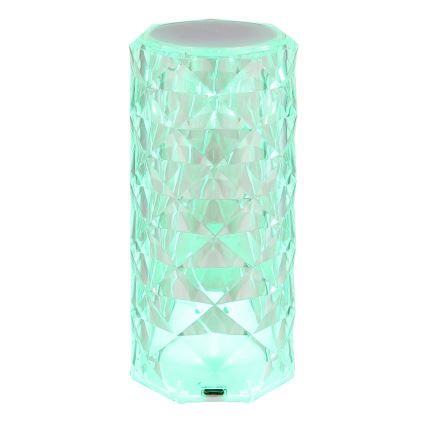 Globo - Lâmpada de mesa recarregável LED RGB com toque LED/0,6W/3,7V 500mAh