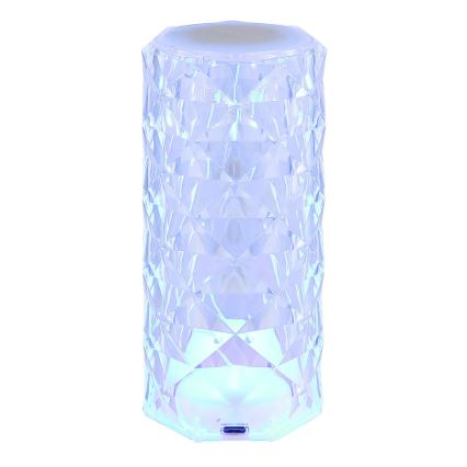 Globo - Lâmpada de mesa recarregável LED RGB com toque LED/0,6W/3,7V 500mAh