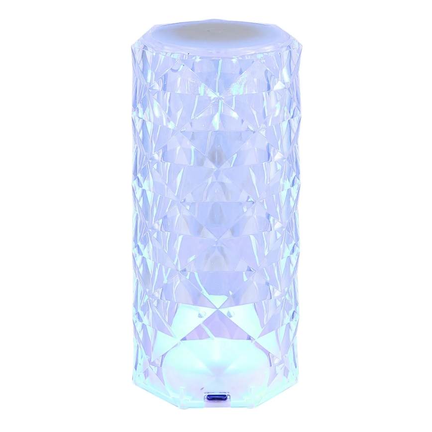 Globo - Lâmpada de mesa recarregável LED RGB com toque LED/0,6W/3,7V 500mAh