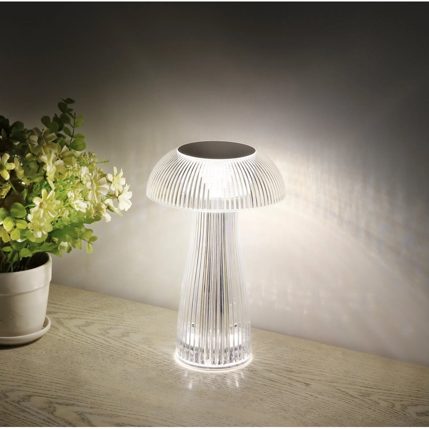 Globo - Candeeiro de mesa recarregável LED dimerizável LED/1,5W/5V 800 mAh 2700K/4000K/6500K
