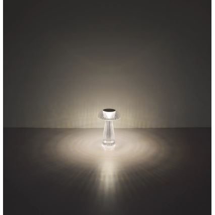 Globo - Lâmpada de mesa recarregável LED regulável LED/1,5W/5V 800mAh 2700K/4000K/6500K