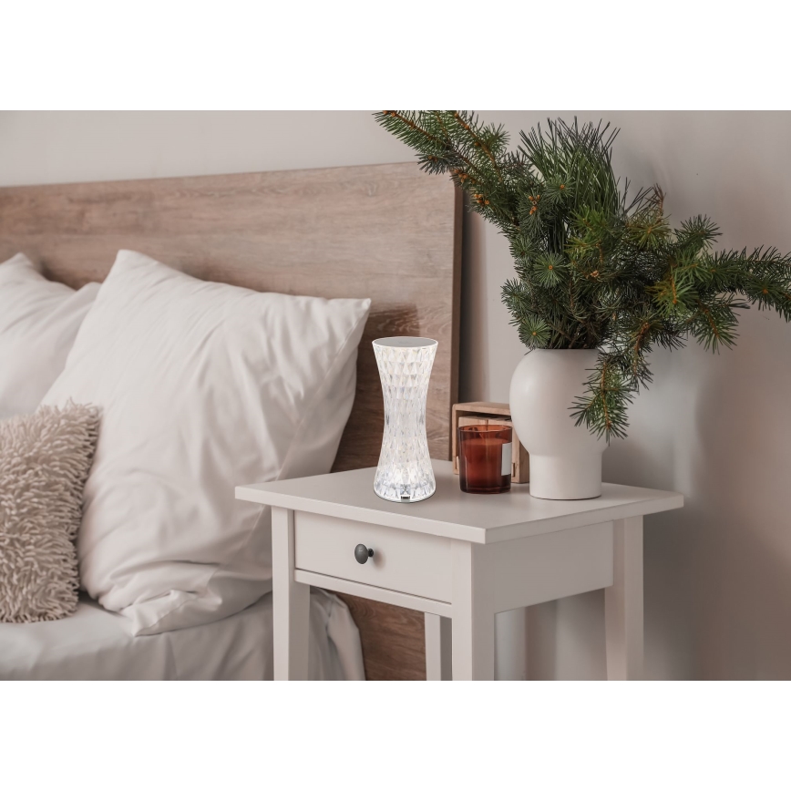 Globo - Lâmpada de mesa LED RGB tátil LED/1W/5V 800 mAh