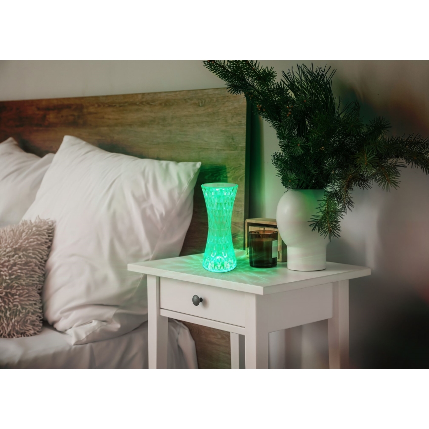 Globo - Lâmpada de mesa LED RGB tátil LED/1W/5V 800 mAh