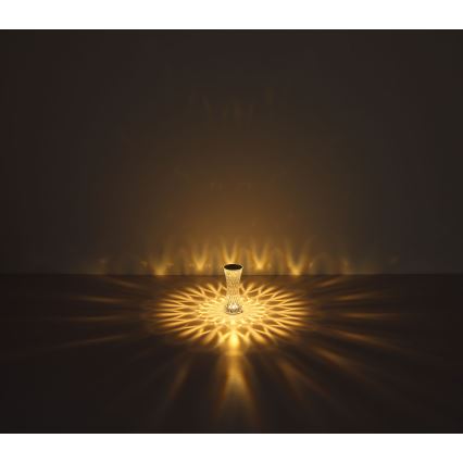 Globo - Lâmpada de mesa LED RGB tátil LED/1W/5V 800 mAh