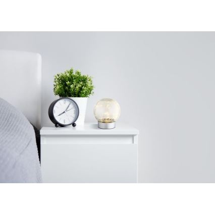 Globo - Lâmpada de mesa decorativa recarregável LED 25xLED/0,06W/5V 600 mAh IP44