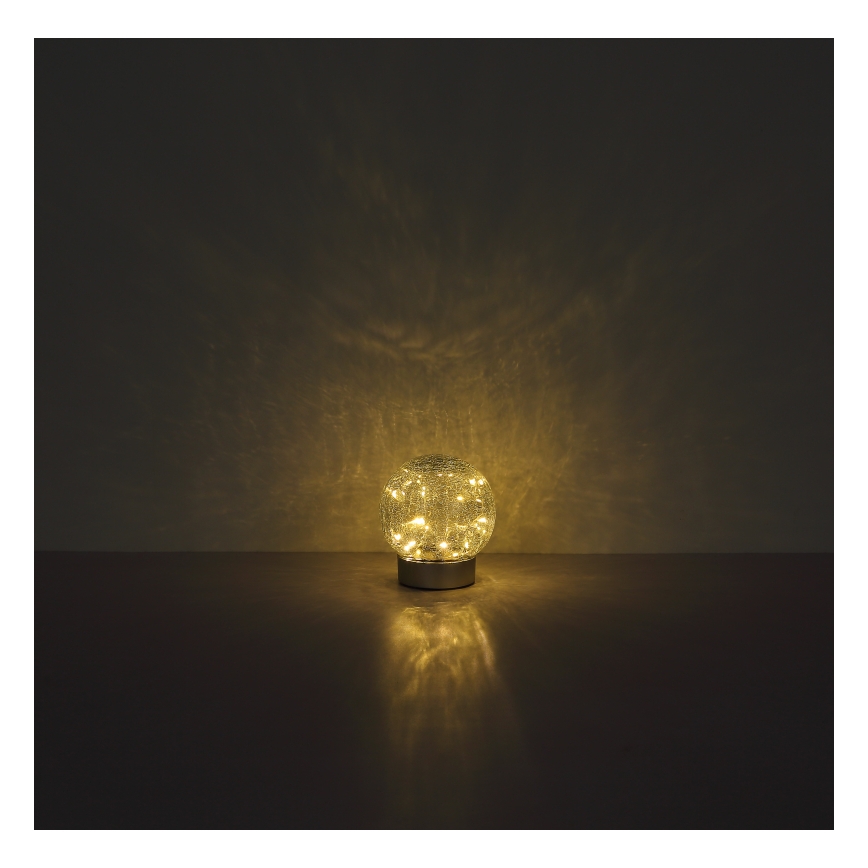 Globo - Lâmpada de mesa decorativa recarregável LED 25xLED/0,06W/5V 600 mAh IP44