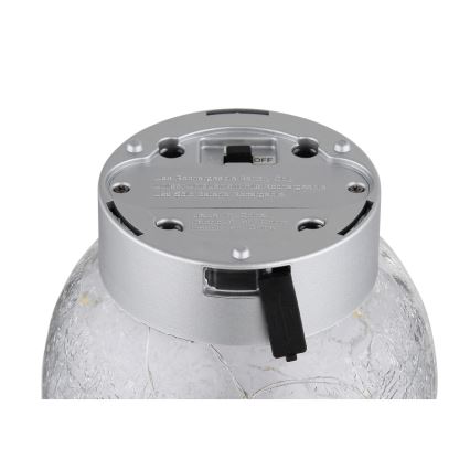 Globo - Lâmpada de mesa decorativa recarregável LED 25xLED/0,06W/5V 600 mAh IP44
