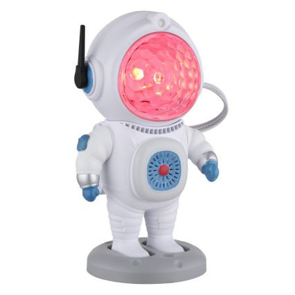 Globo - Lâmpada de Mesa LED RGB LED/6W/5V astronauta branca
