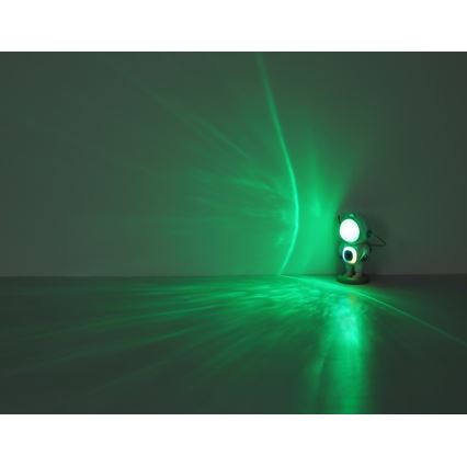 Globo - Lâmpada de Mesa LED RGB LED/6W/5V astronauta branca