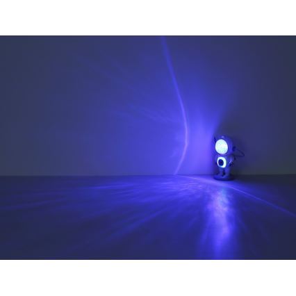 Globo - Lâmpada de Mesa LED RGB LED/6W/5V astronauta branca