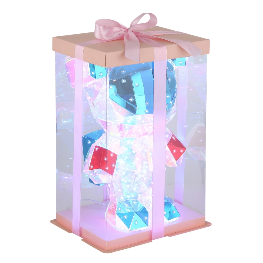 Globo - Decoração de Mesa LED em Embalagem de Presente LED/0,03W/5V USB Urso Espacial