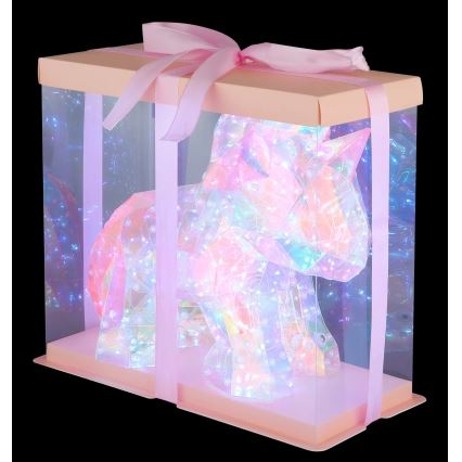 Globo - Luminária decorativa de mesa recarregável e dimerizável LED/4W/5V 1800 mAh Unicórnio