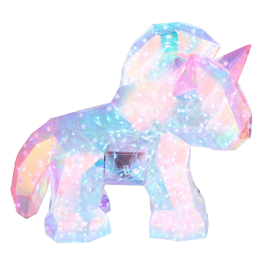 Globo - Luminária decorativa de mesa recarregável e dimerizável LED/4W/5V 1800 mAh Unicórnio