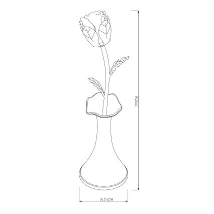 Globo - Luminária Decorativa LED RGB LED/0,06W/3xAAA