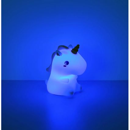 Globo - Luz noturna infantil recarregável LED RGBW dimerizável LED/1,5W/5V 1200 mAh unicórnio