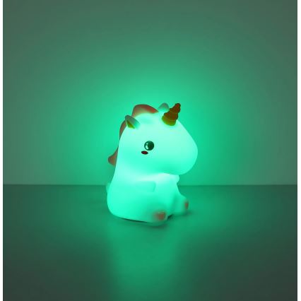 Globo - Luz noturna infantil recarregável LED RGBW dimerizável LED/1,5W/5V 1200 mAh unicórnio