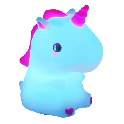 Globo - Luz noturna infantil recarregável LED RGBW dimerizável LED/1,5W/5V 1200 mAh unicórnio