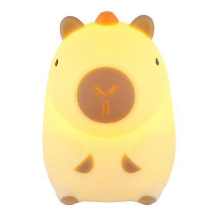 Globo - LED RGBW Luz noturna infantil recarregável dimerizável LED/1,5W/5V 1200 mAh capivara