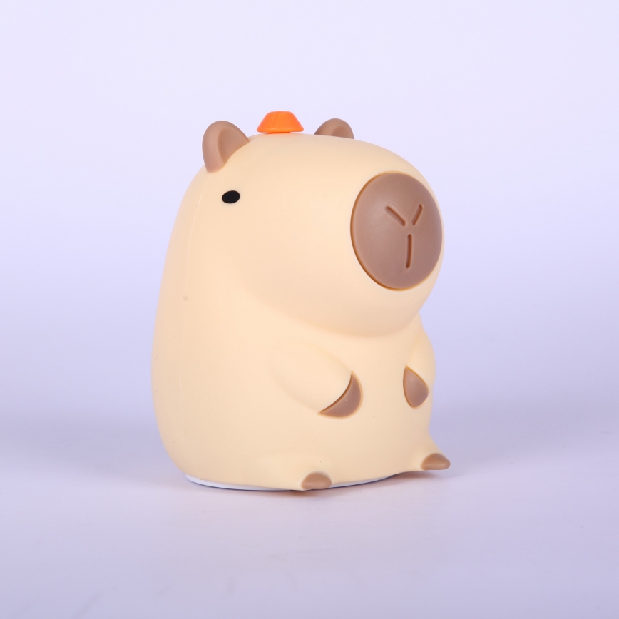 Globo - LED RGBW Luz noturna infantil recarregável dimerizável LED/1,5W/5V 1200 mAh capivara