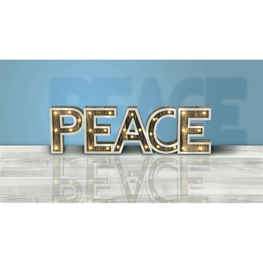 Globo - LED Decoração 29xLED/0,06W/3xAA álamo