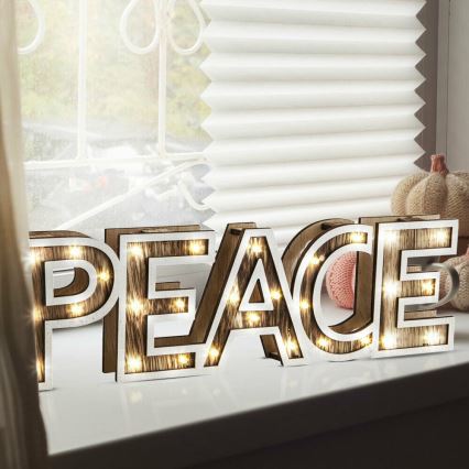 Globo - LED Decoração 29xLED/0,06W/3xAA álamo