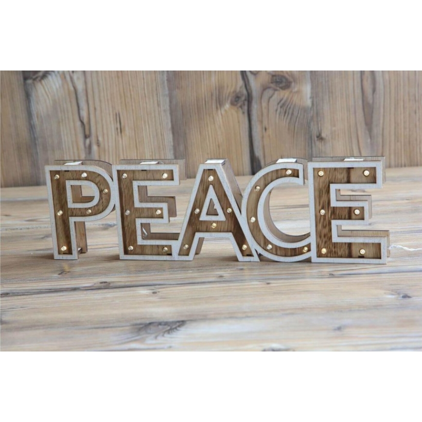 Globo - LED Decoração 29xLED/0,06W/3xAA álamo