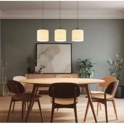Globo - Lustre LED suspenso por cabo LED/24W/230V 3000K