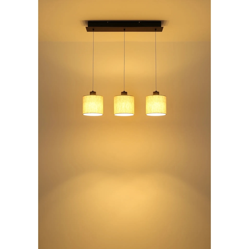 Globo - Lustre LED suspenso por cabo LED/24W/230V 3000K