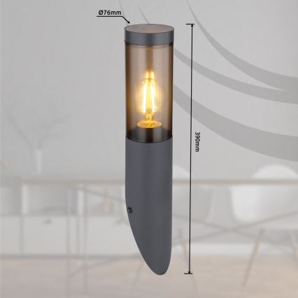 Globo - Iluminação de parede exterior 1xE27/60W/230V IP44