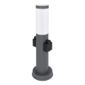 Globo 3158AK - Candeeiro exterior com 2 tomadas BOSTON 1xE27/23W/230V IP44